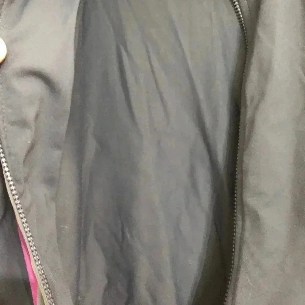 Joe Fresh Grey & Pink Zip Up Top Size Extra Small - Picture 9 of 16